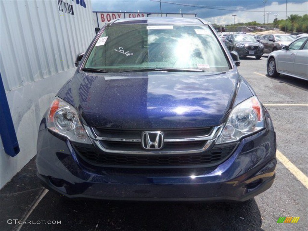 2011 CR-V LX - Royal Blue Pearl / Gray photo #2