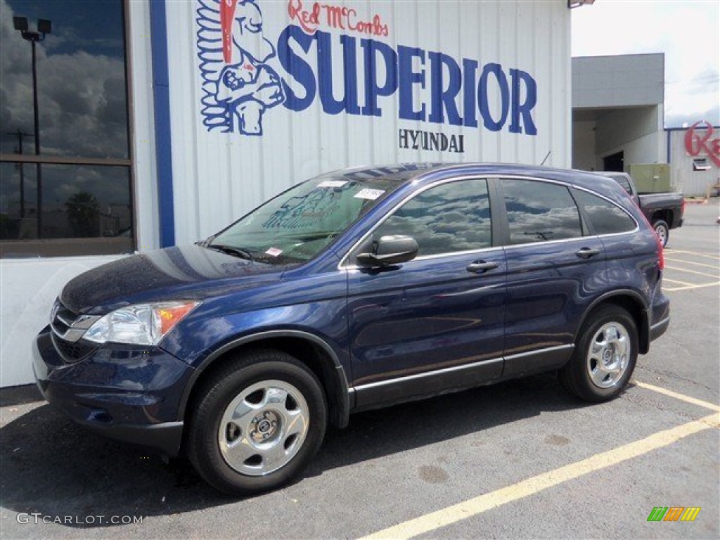 2011 CR-V LX - Royal Blue Pearl / Gray photo #6