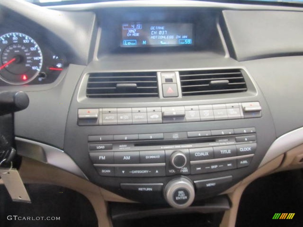 2010 Accord EX-L Coupe - Taffeta White / Ivory photo #12