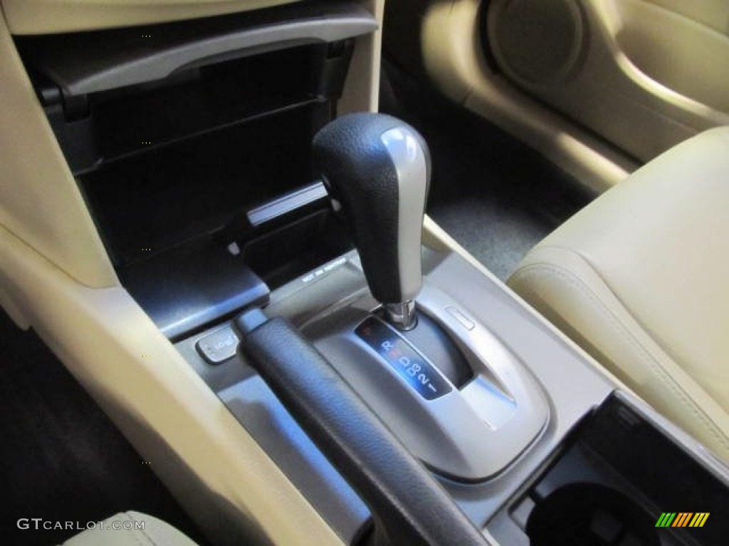 2010 Accord EX-L Coupe - Taffeta White / Ivory photo #13