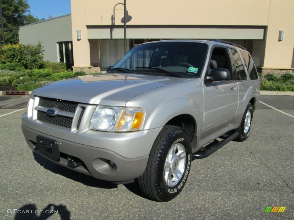 Silver Birch Metallic 2002 Ford Explorer Sport 4x4 Exterior Photo #85529014