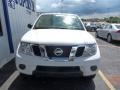 2012 Avalanche White Nissan Frontier SV Crew Cab 4x4  photo #2