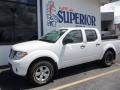 2012 Avalanche White Nissan Frontier SV Crew Cab 4x4  photo #6