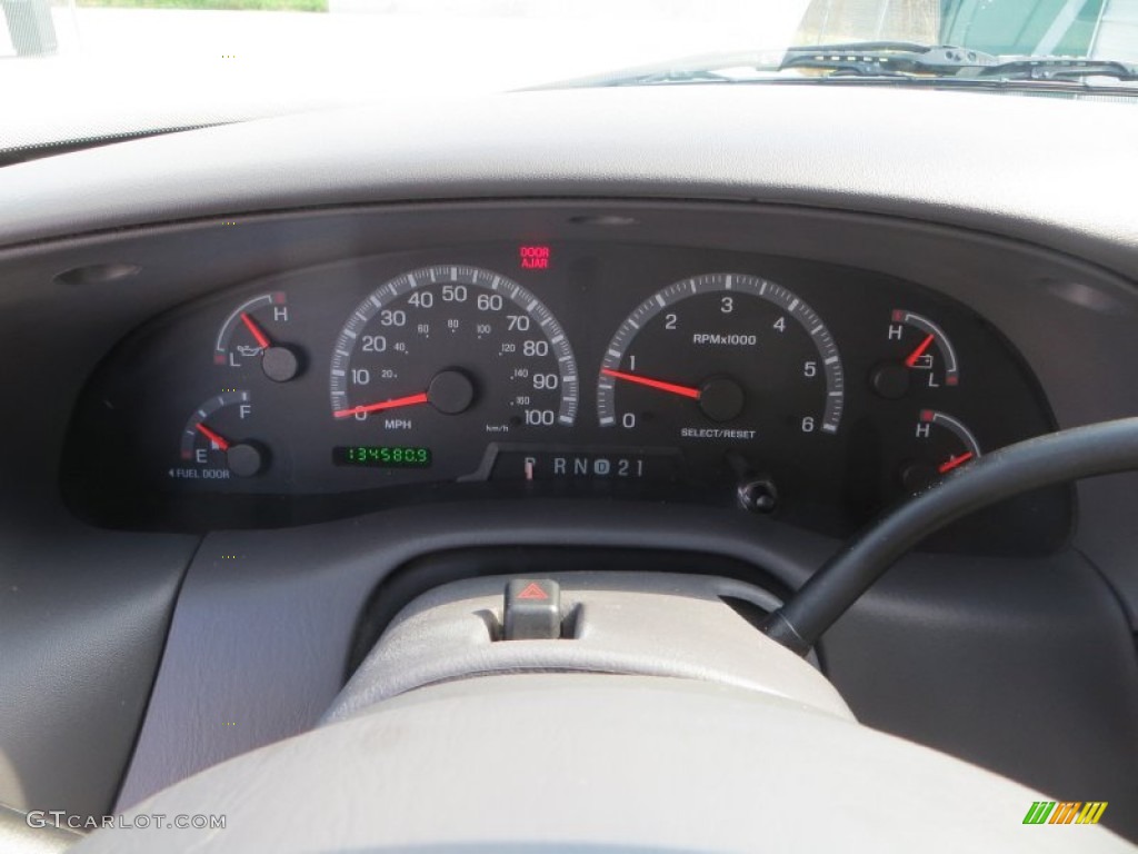 2002 F150 XLT SuperCab - Oxford White / Dark Graphite photo #38