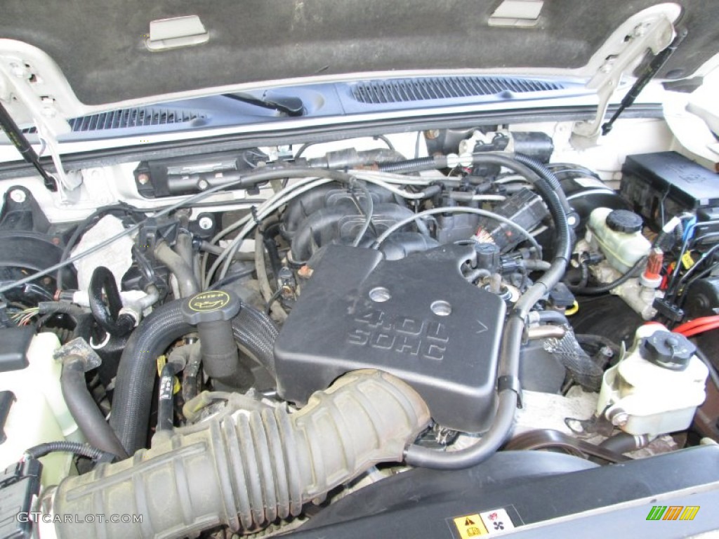 2002 Ford Explorer Sport 4x4 Engine Photos