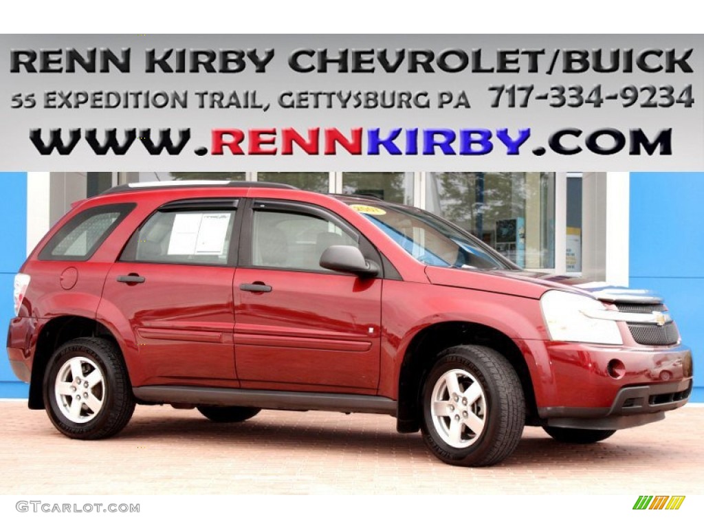 Deep Ruby Metallic Chevrolet Equinox