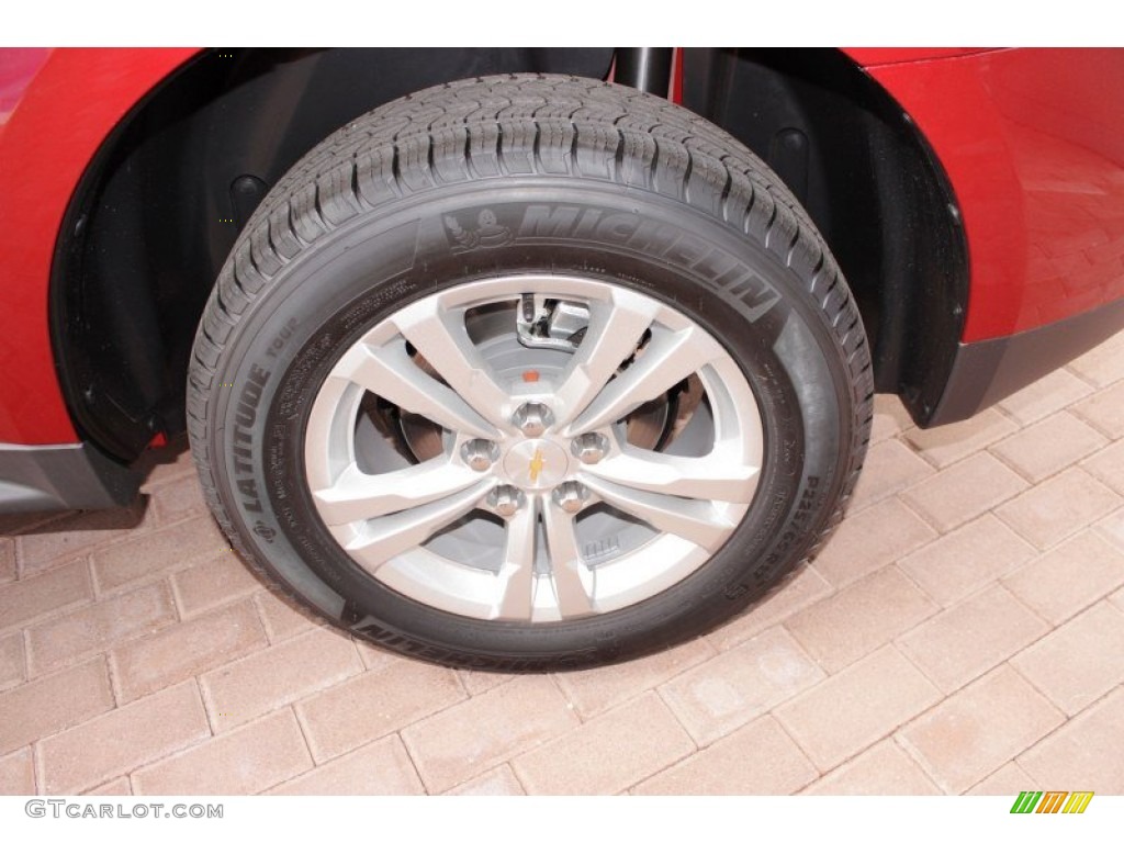 2014 Equinox LT AWD - Crystal Red Tintcoat / Jet Black photo #4