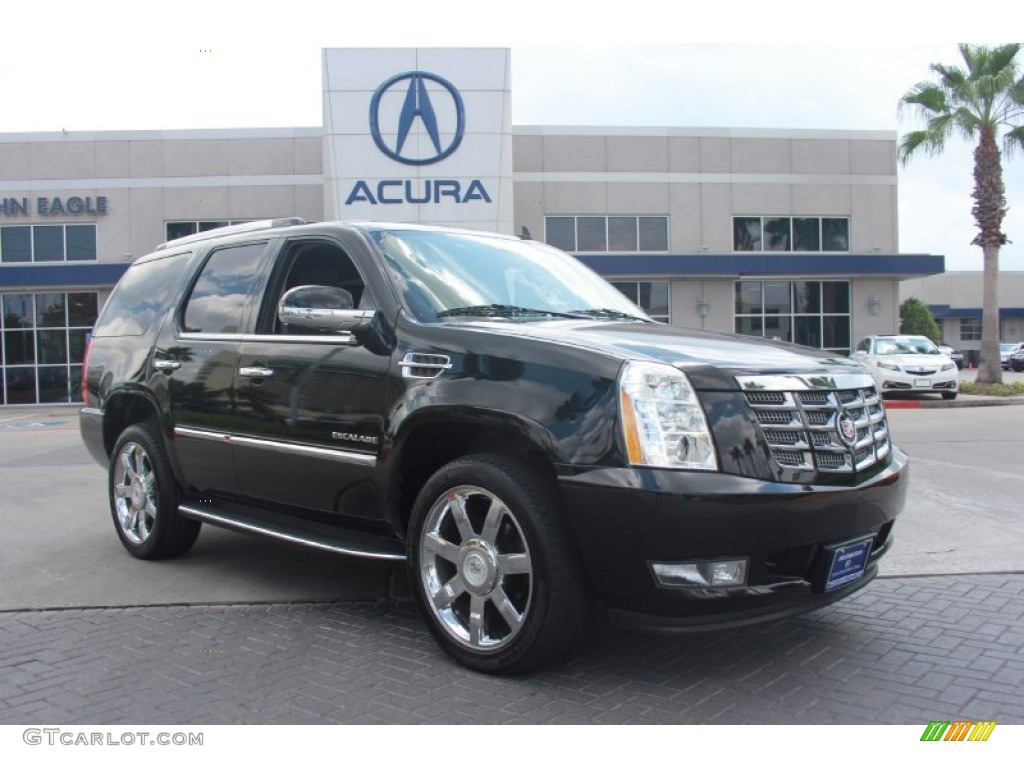 2011 Escalade Luxury AWD - Black Raven / Ebony/Ebony photo #1