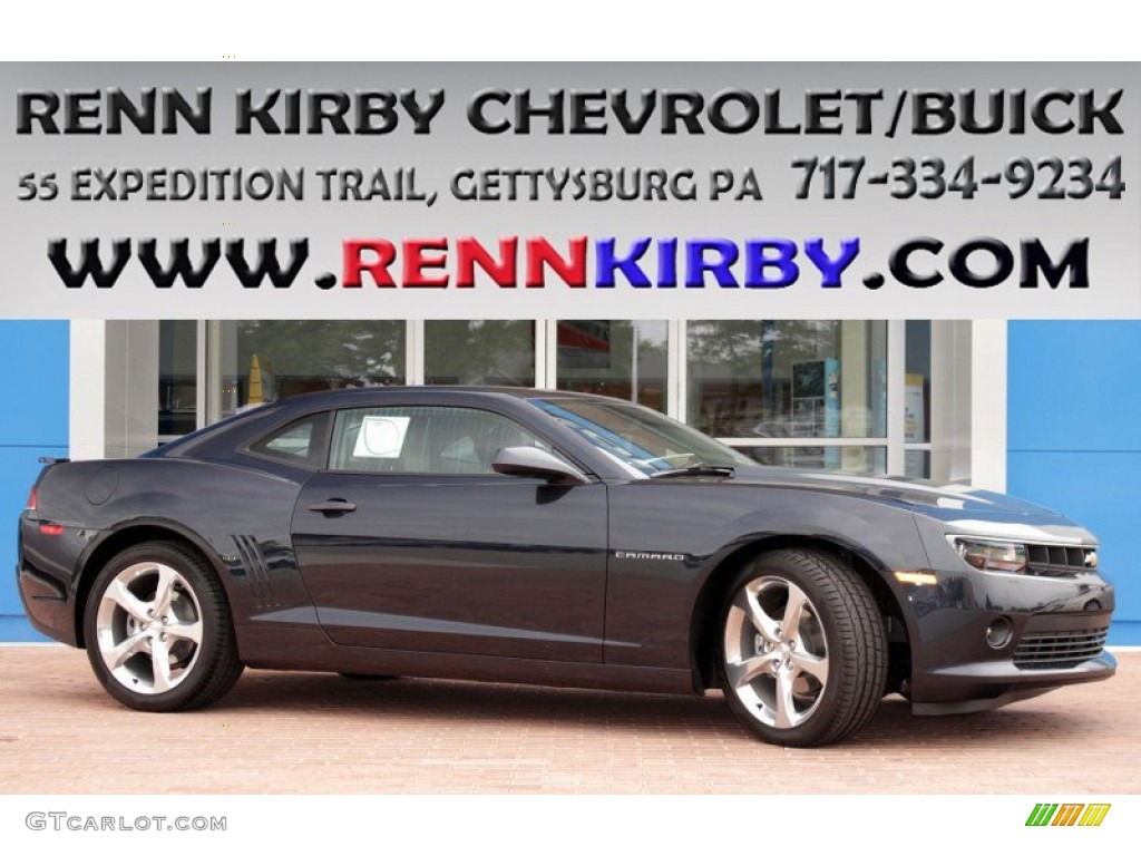 2014 Camaro LT/RS Coupe - Blue Ray Metallic / Gray photo #1