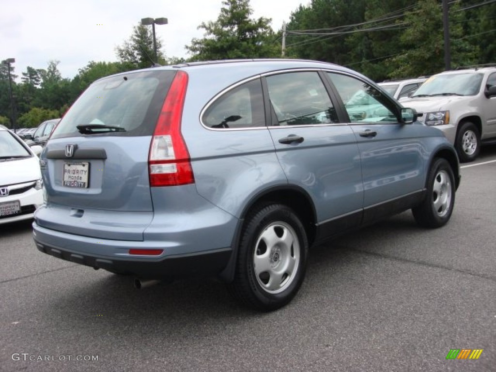 2011 CR-V LX - Glacier Blue Metallic / Gray photo #5