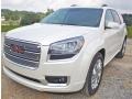 2014 White Diamond Tricoat GMC Acadia Denali AWD  photo #1