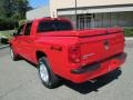 2005 Flame Red Dodge Dakota SLT Quad Cab 4x4  photo #5