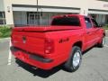 2005 Flame Red Dodge Dakota SLT Quad Cab 4x4  photo #8