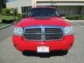 2005 Flame Red Dodge Dakota SLT Quad Cab 4x4  photo #12