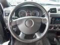 2008 Chevrolet Colorado Ebony Interior Steering Wheel Photo