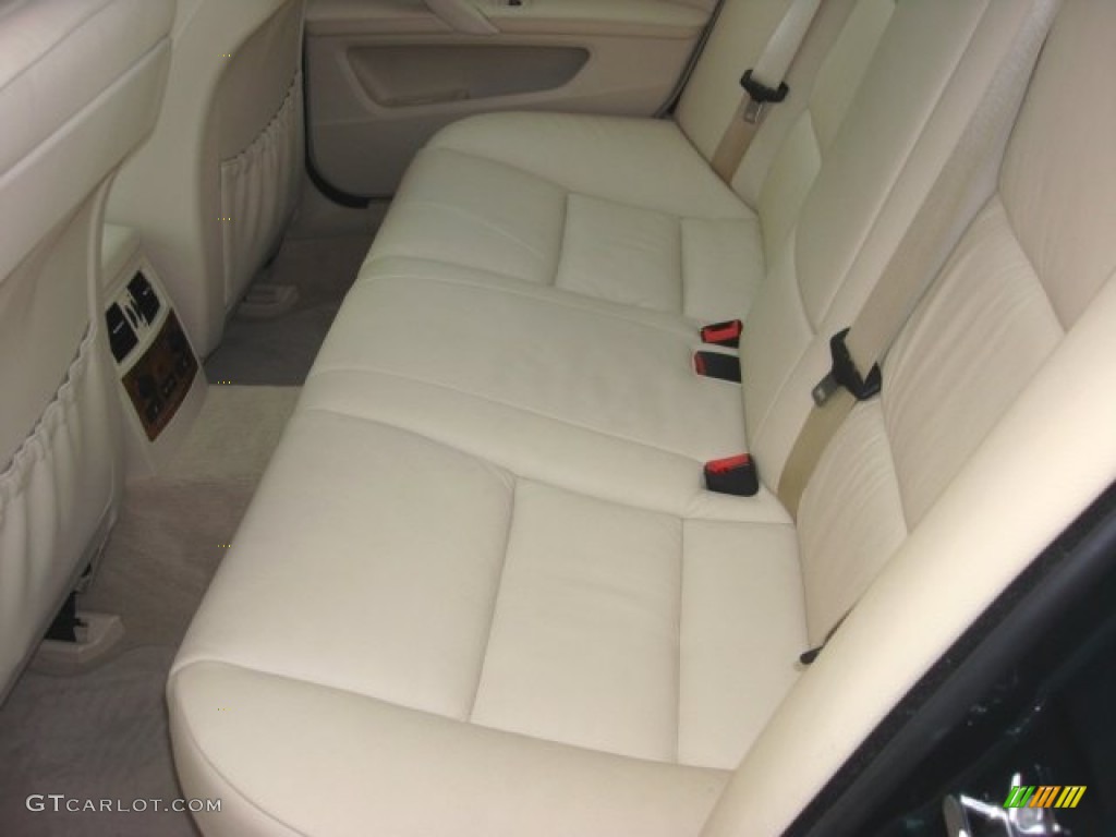 2008 5 Series 535xi Sedan - Deep Green Metallic / Beige photo #9