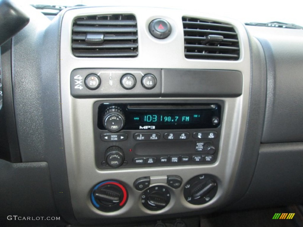 2005 Canyon SLE Crew Cab 4x4 - Silver Birch Metallic / Dark Pewter photo #20