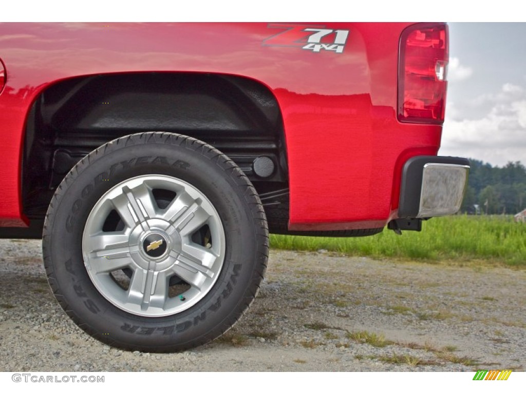 2013 Silverado 1500 LTZ Crew Cab 4x4 - Victory Red / Ebony photo #7