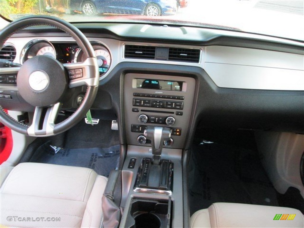 2011 Mustang V6 Premium Coupe - Race Red / Charcoal Black photo #9