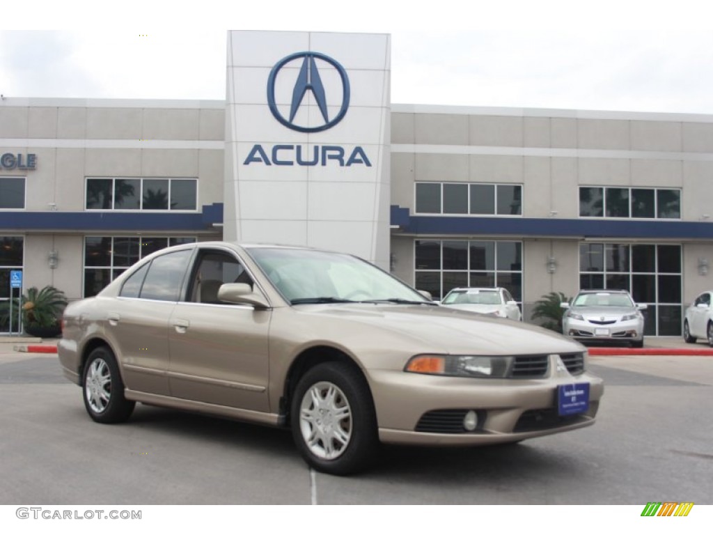 2002 Galant ES - Bodega Beige Pearl / Tan photo #1