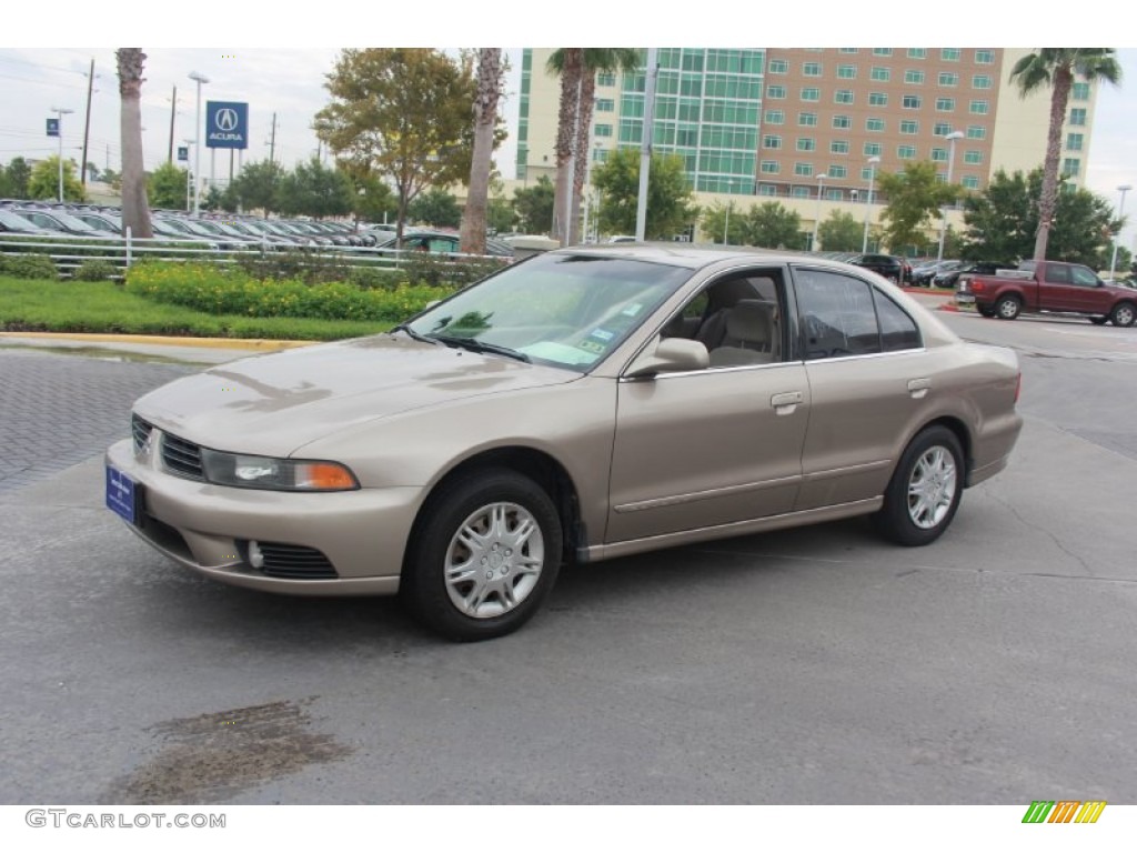 2002 Galant ES - Bodega Beige Pearl / Tan photo #2