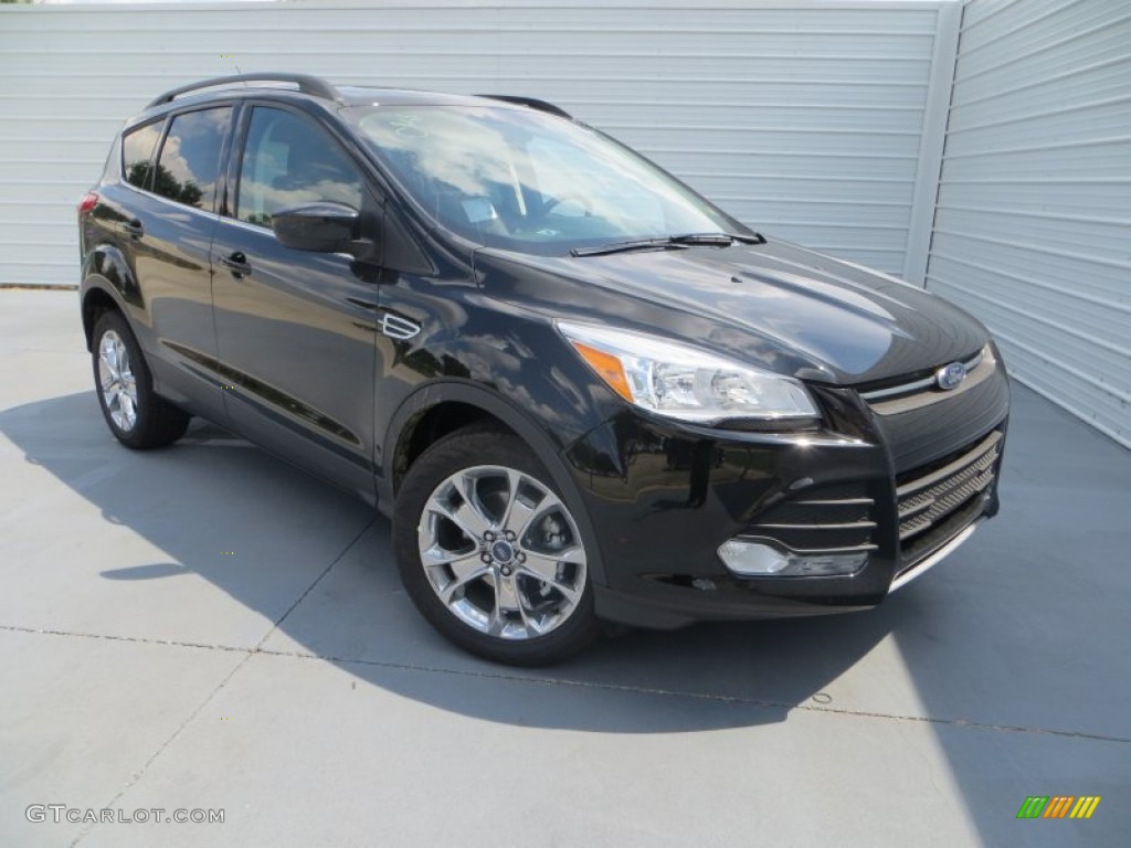 2014 Escape SE 1.6L EcoBoost - Tuxedo Black / Charcoal Black photo #1