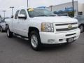 Summit White - Silverado 1500 LT Extended Cab Photo No. 7