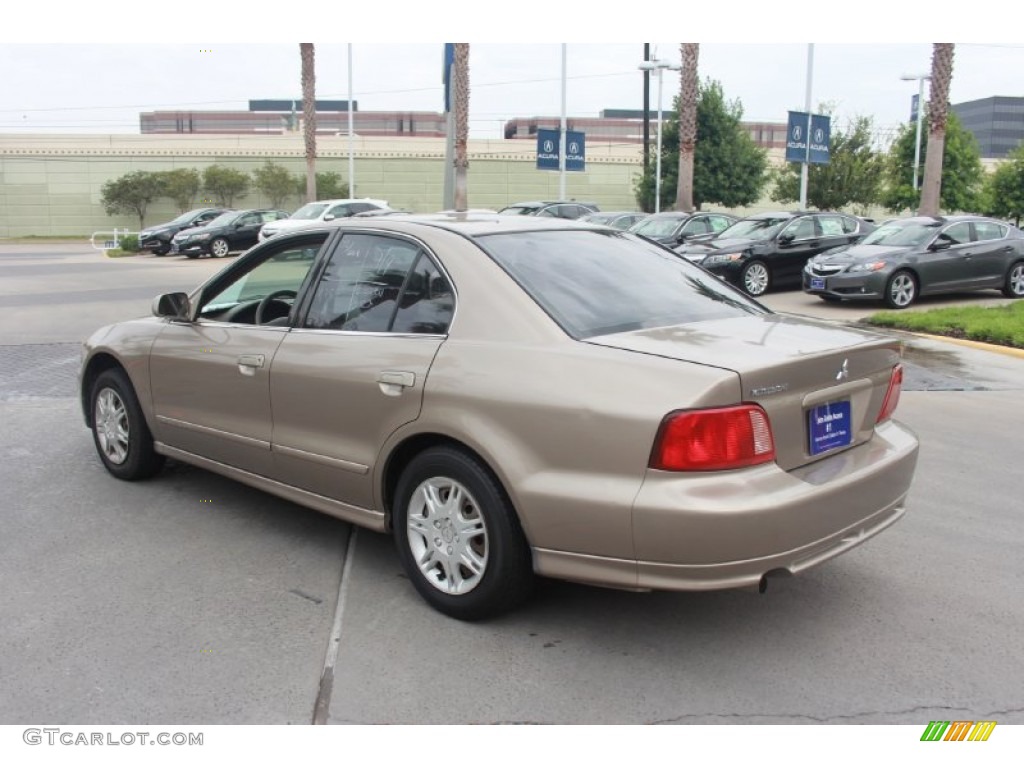 2002 Galant ES - Bodega Beige Pearl / Tan photo #7