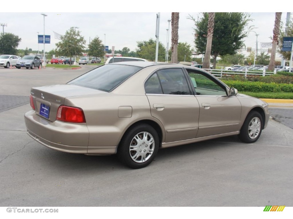 2002 Galant ES - Bodega Beige Pearl / Tan photo #8