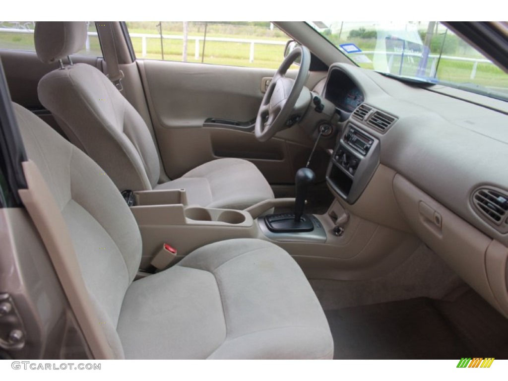 2002 Galant ES - Bodega Beige Pearl / Tan photo #16