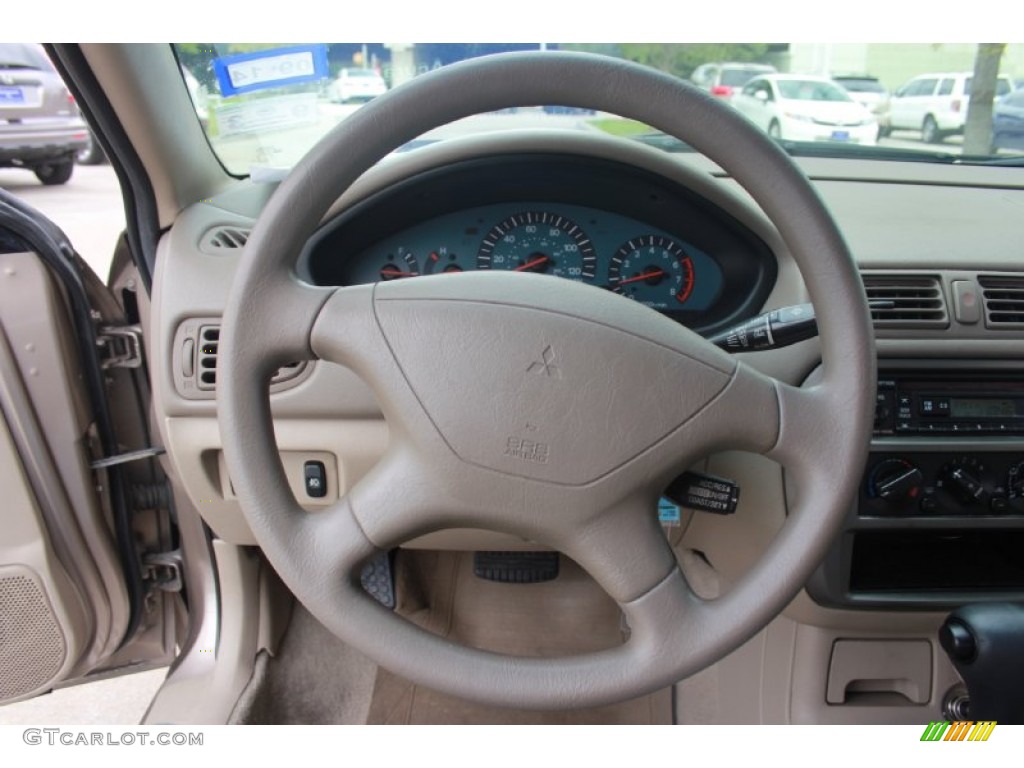 2002 Galant ES - Bodega Beige Pearl / Tan photo #22