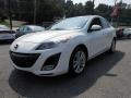 2010 Crystal White Pearl Mica Mazda MAZDA3 s Grand Touring 4 Door  photo #3