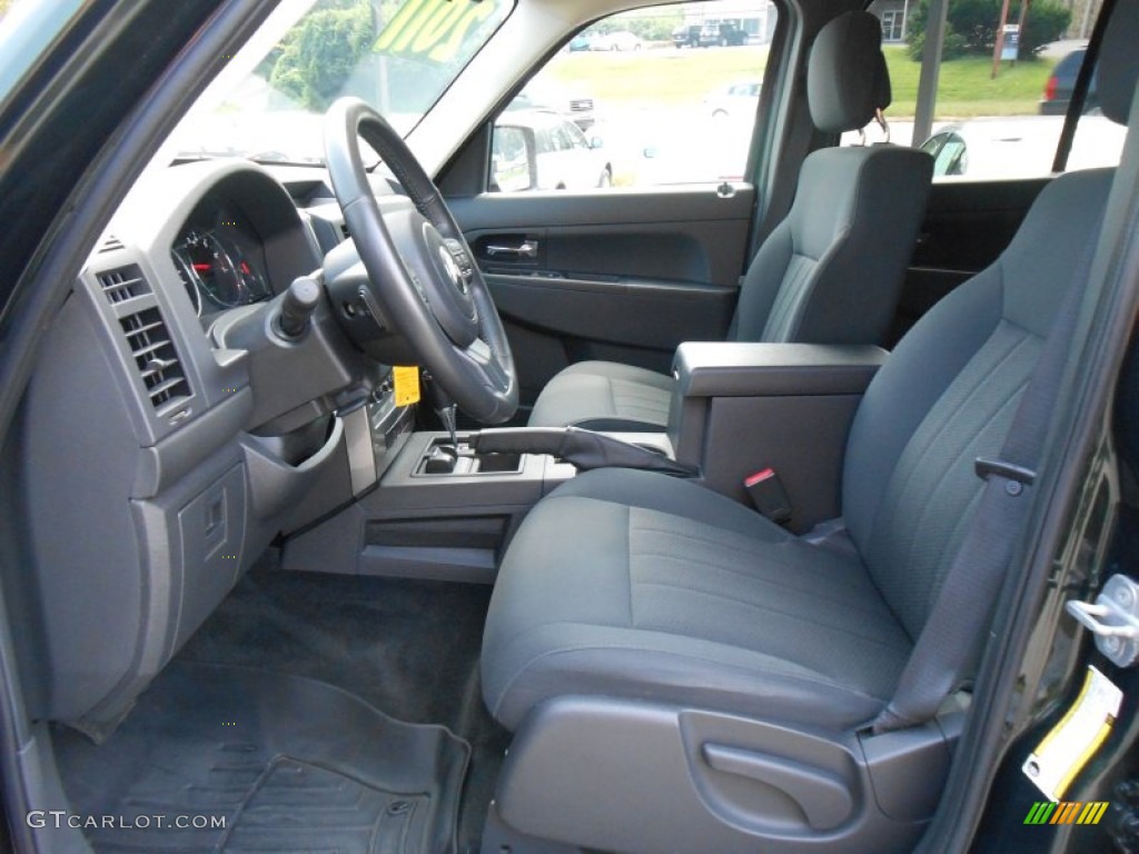 2011 Liberty Sport 4x4 - Natural Green Metallic / Dark Slate Gray photo #10