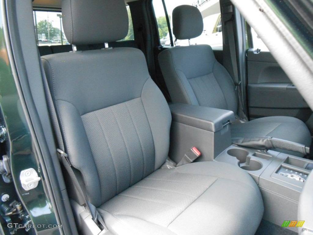 2011 Liberty Sport 4x4 - Natural Green Metallic / Dark Slate Gray photo #14