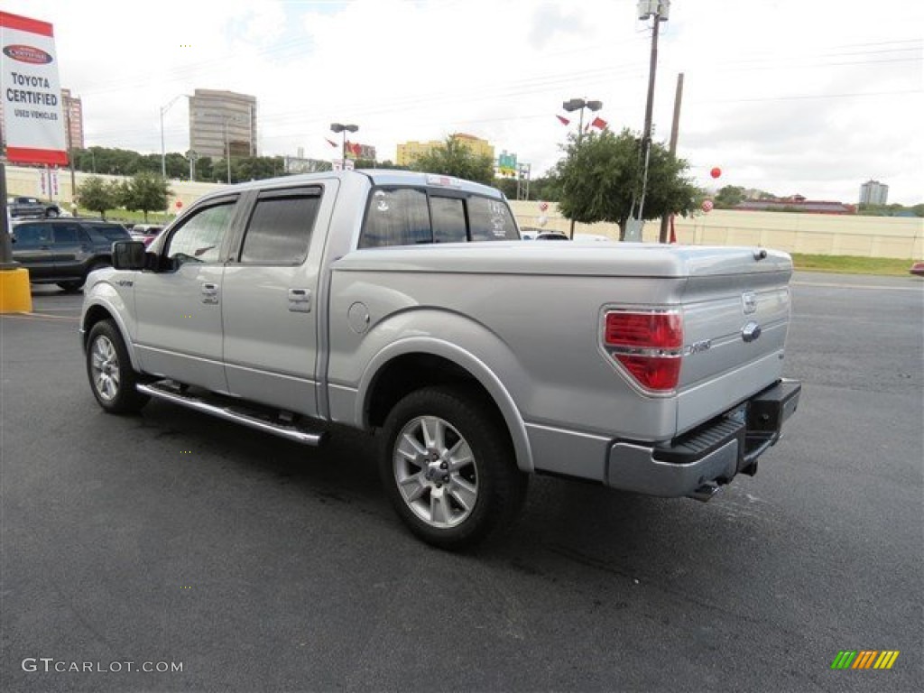 2011 F150 Lariat SuperCrew - Sterling Grey Metallic / Steel Gray photo #5