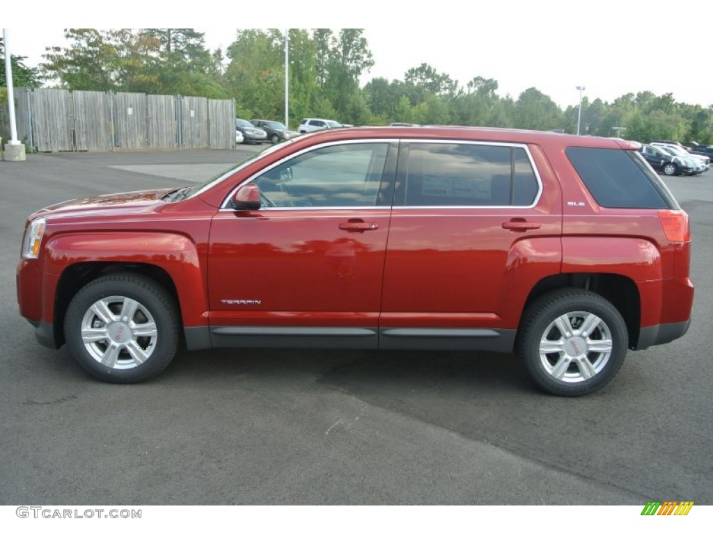 Crystal Red Tintcoat 2014 GMC Terrain SLE Exterior Photo #85539584
