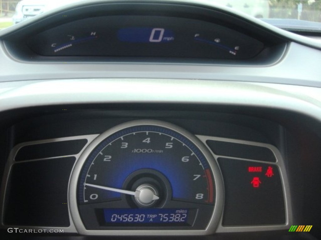 2010 Honda Civic LX-S Sedan Gauges Photos