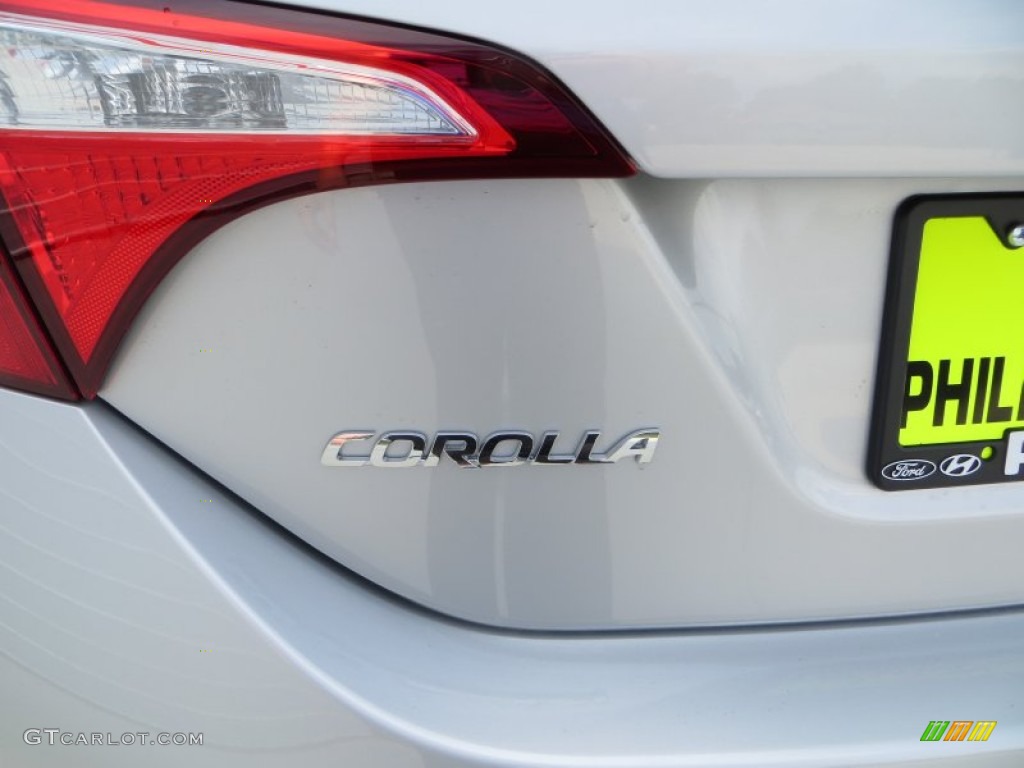 2014 Corolla S - Classic Silver Metallic / Steel Blue photo #6