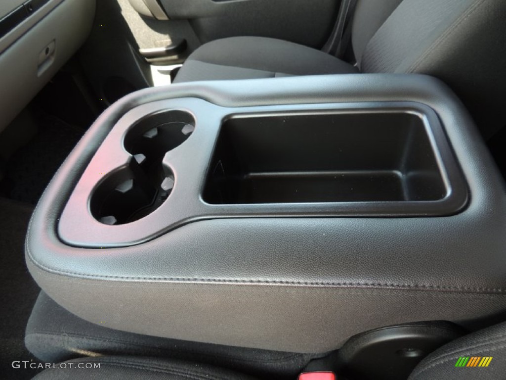 2011 Silverado 1500 LS Extended Cab - Summit White / Dark Titanium photo #21