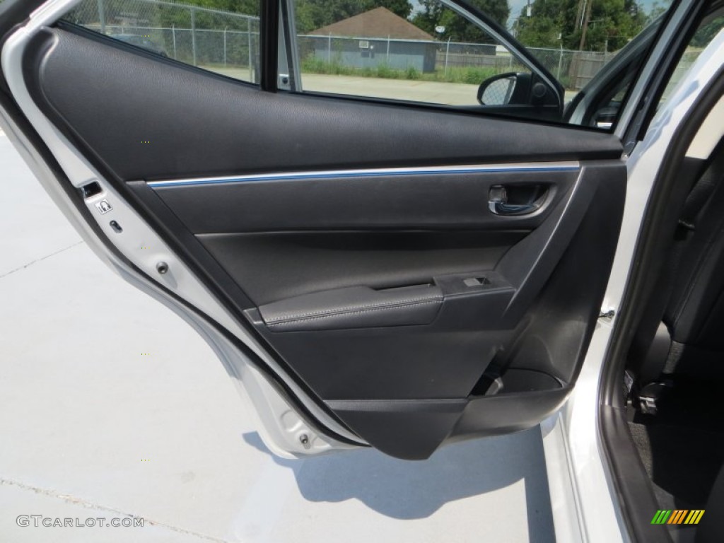 2014 Corolla S - Classic Silver Metallic / Steel Blue photo #18