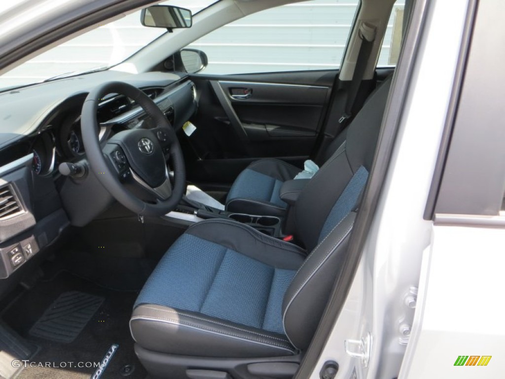 2014 Corolla S - Classic Silver Metallic / Steel Blue photo #21
