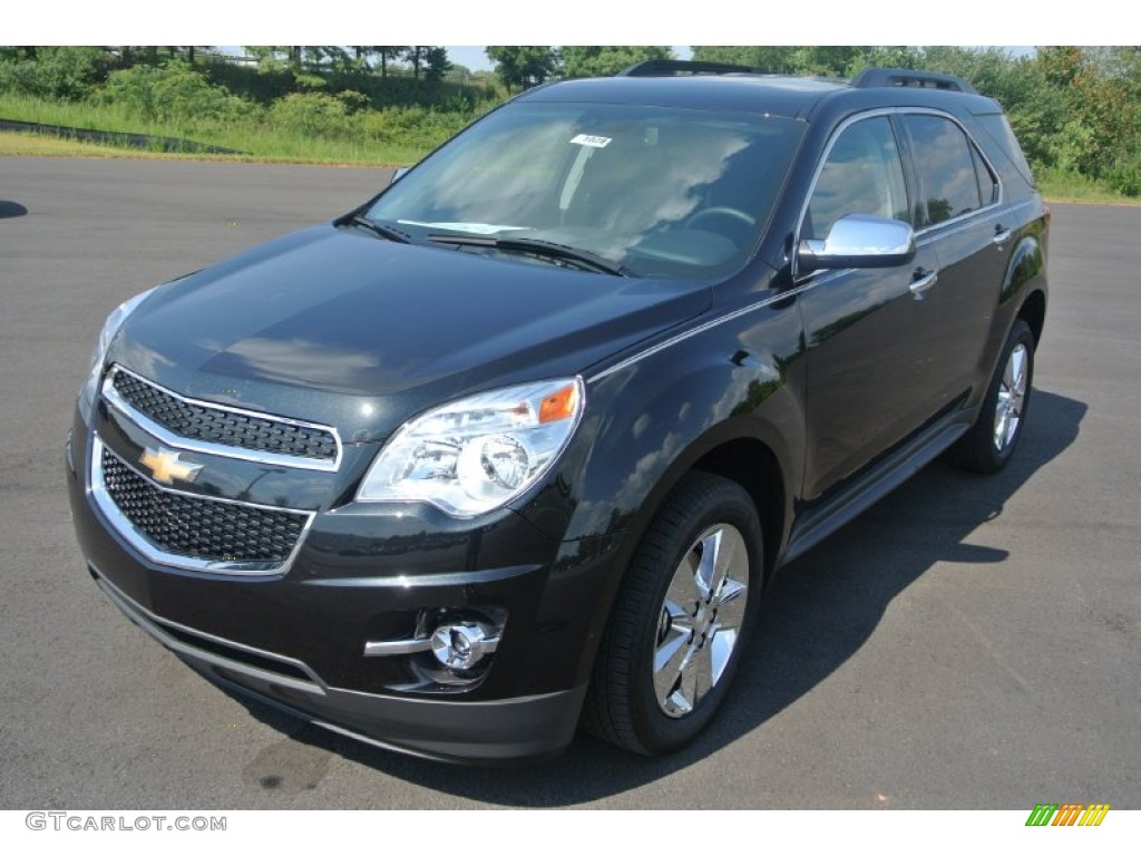 Black Granite Metallic 2013 Chevrolet Equinox LT Exterior Photo #85540646