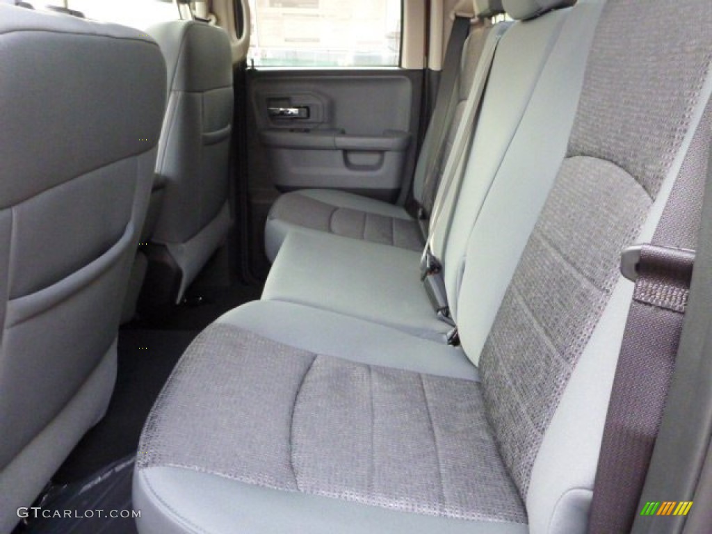 2014 Ram 1500 Big Horn Quad Cab 4x4 Rear Seat Photo #85540694