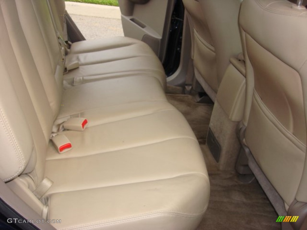 2004 Murano SL - Midnight Blue Pearl / Cafe Latte photo #13