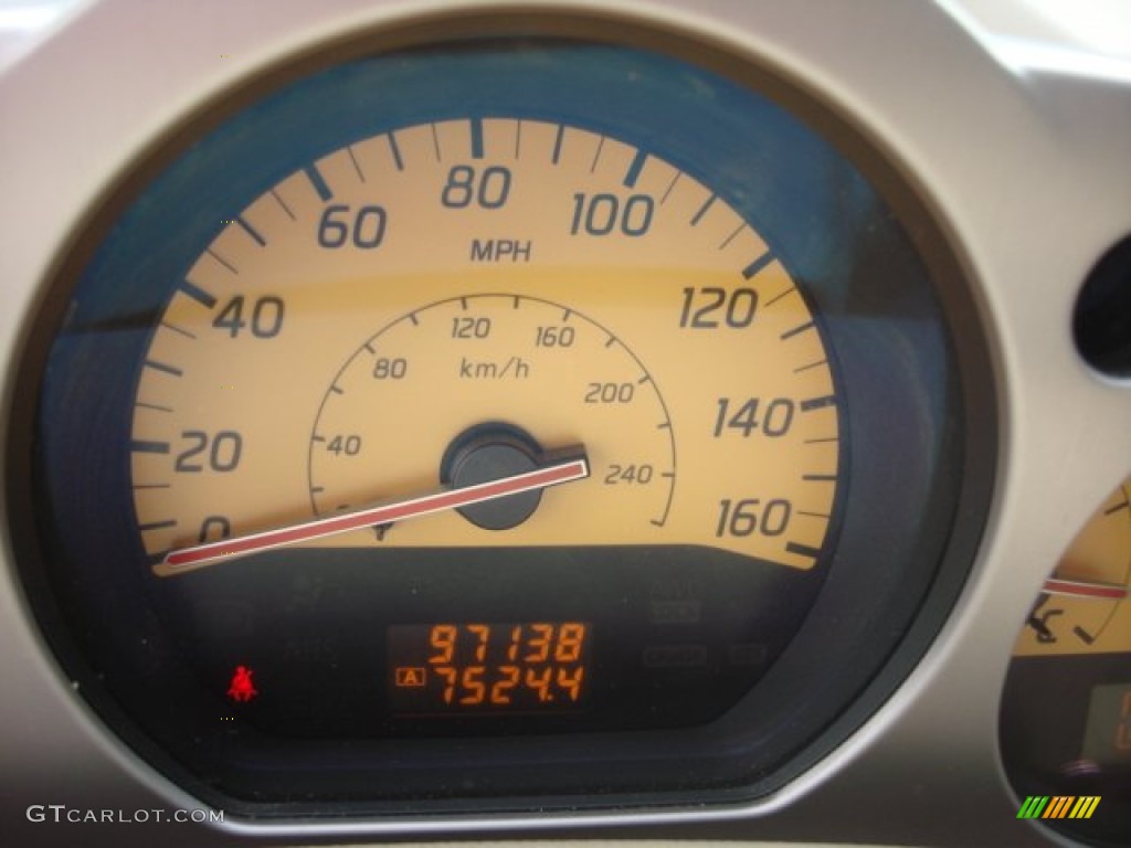 2004 Murano SL - Midnight Blue Pearl / Cafe Latte photo #17