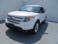 2014 White Platinum Ford Explorer XLT  photo #9