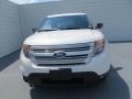 2014 White Platinum Ford Explorer XLT  photo #10