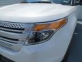 2014 White Platinum Ford Explorer XLT  photo #11