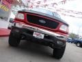2001 Bright Red Ford F150 Lariat SuperCrew 4x4  photo #6