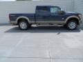 2014 Blue Jeans Metallic Ford F250 Super Duty King Ranch Crew Cab 4x4  photo #4